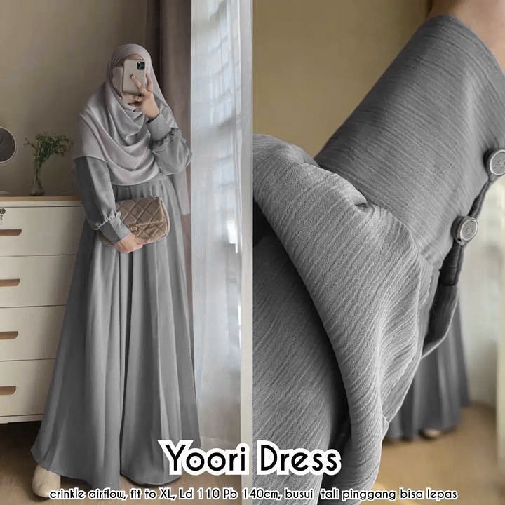 Gamis Rempel Women Femes Yoori Dress Gamis Jumbo L XL XXL XXXL Fashion ...
