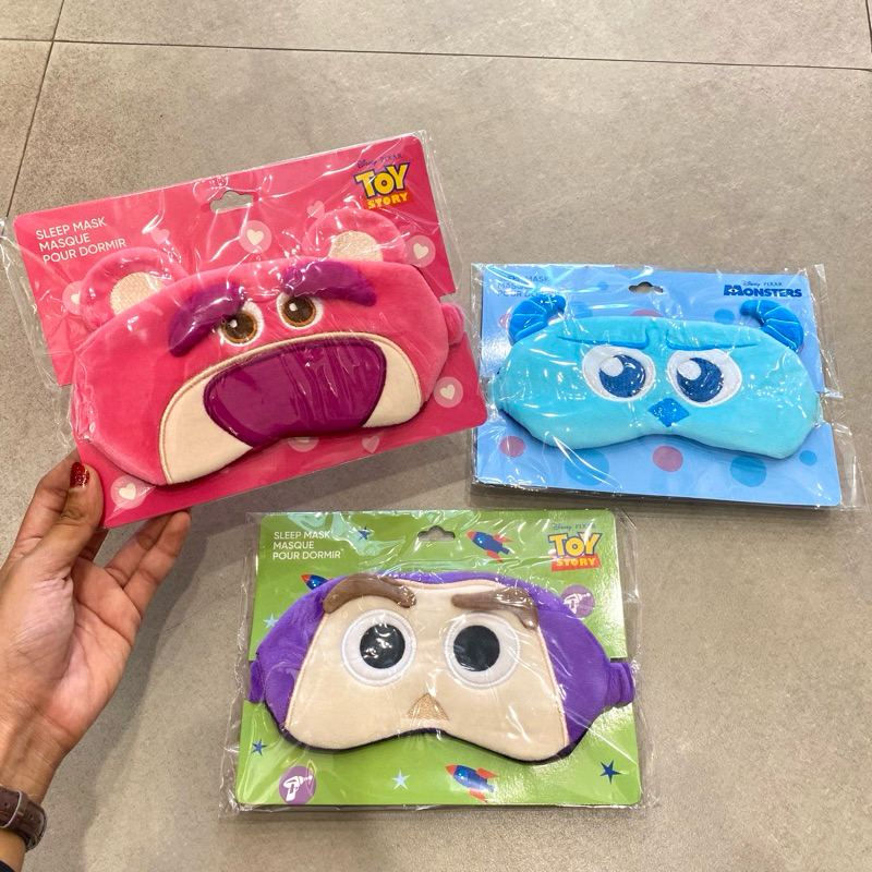 Miniso sleep mask/Toy story collection sleep mask/We bare bear sleep