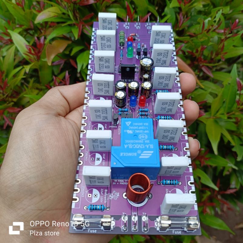 Toshiba 7 set final pcb Kit/5 set Sanken+Speaker protector+Led double