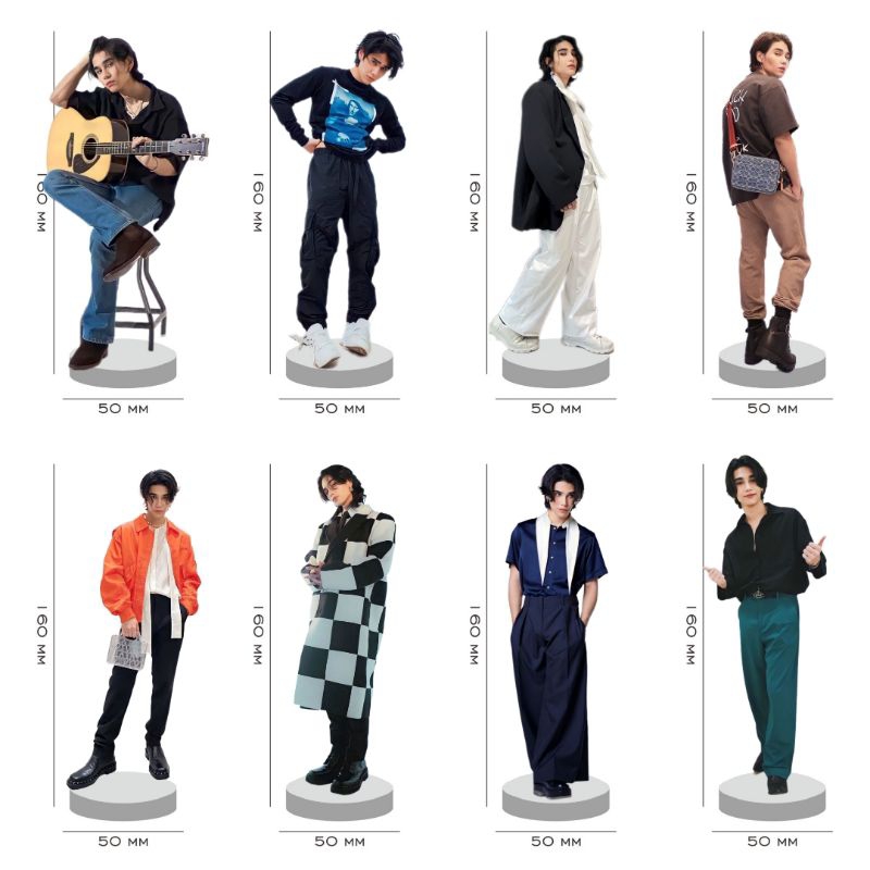 Jeff SATUR THAILAND SINGER ACTOR Acrylic STANDEE FIGURE | Shopee Malaysia