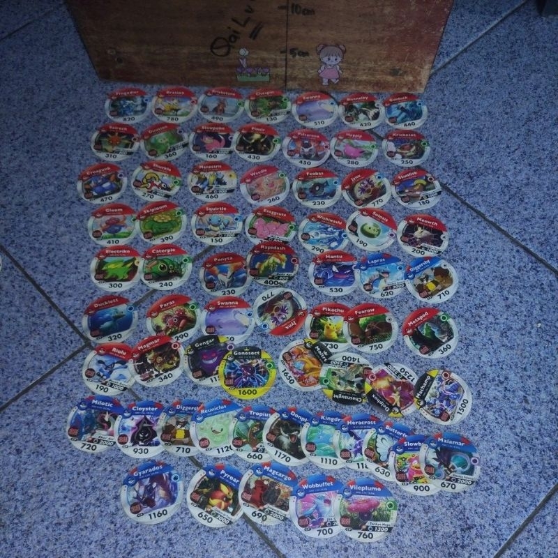 21012024 Tazos Tazo chokichoki Pokemon Medallions Medal Shopee