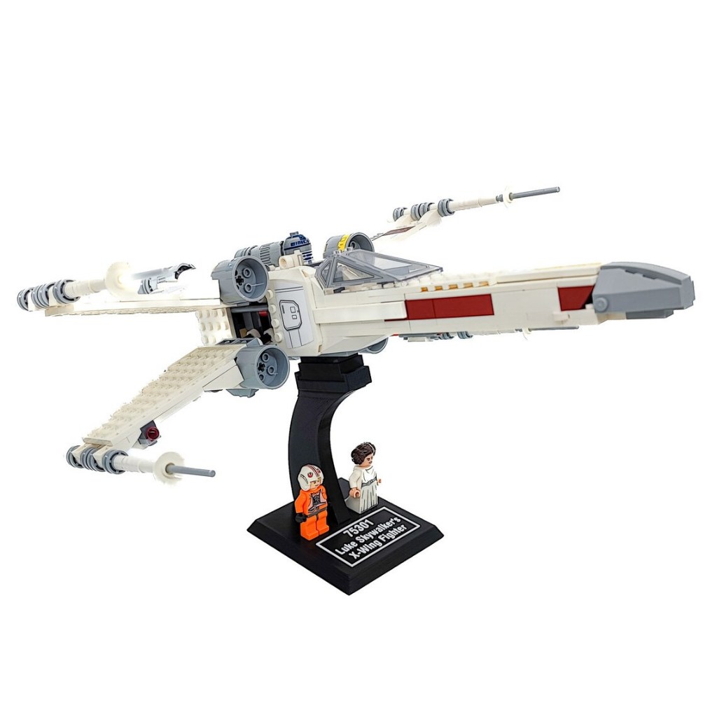 Lego 75301 Luke Skywalker's X-Wing Fighter Display Stand - h3d | Shopee ...