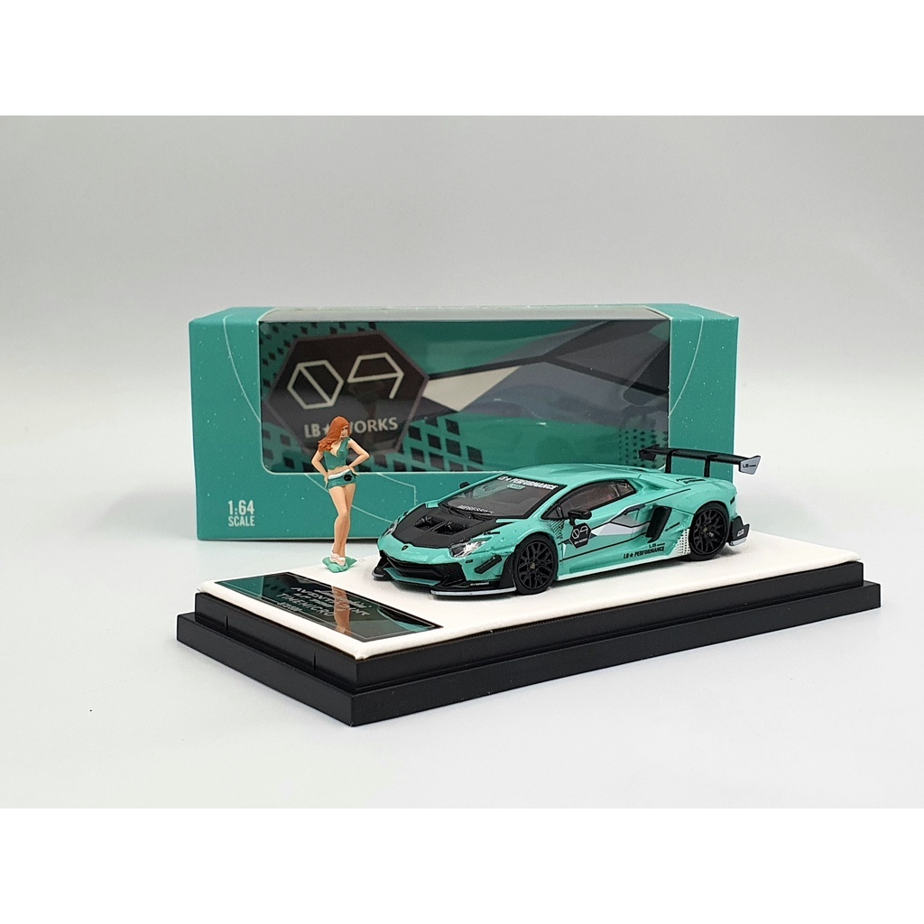 Time MICRO 1/64 LB WORKS Lamborghini Aventador LP700-4 Tosca Rare Rare ...