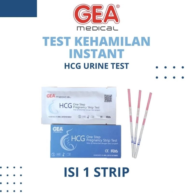 Gea PREGNANCY TEST Kit INSTANT URINE TESTPACK ONE STEP PREGNANCY TEST ...