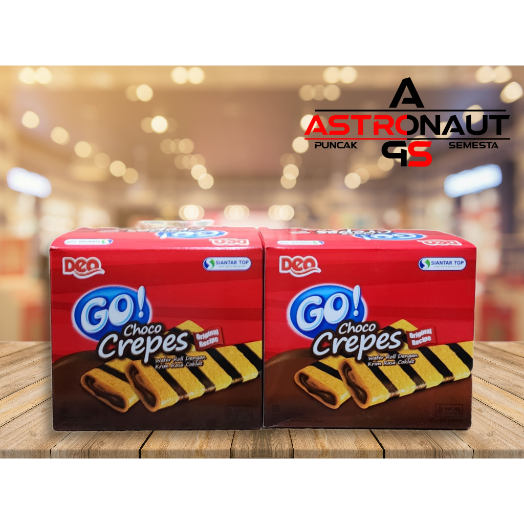 Wafer GO CHOCO CREPES Box Contains 24pcs | Shopee Malaysia