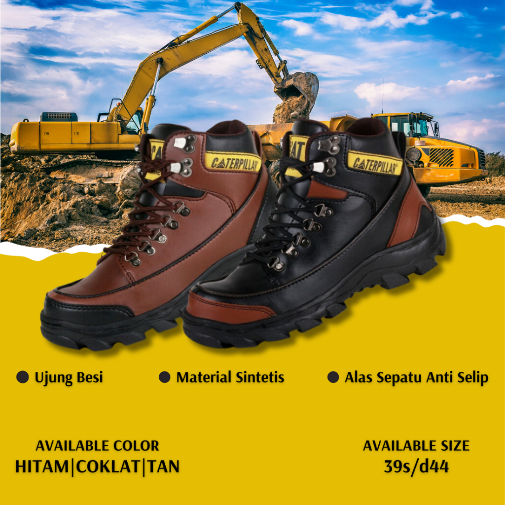 Caterpillar ARGON Shoes Men s SAFETY BOOTS Iron Toe Can Pay On The Spot