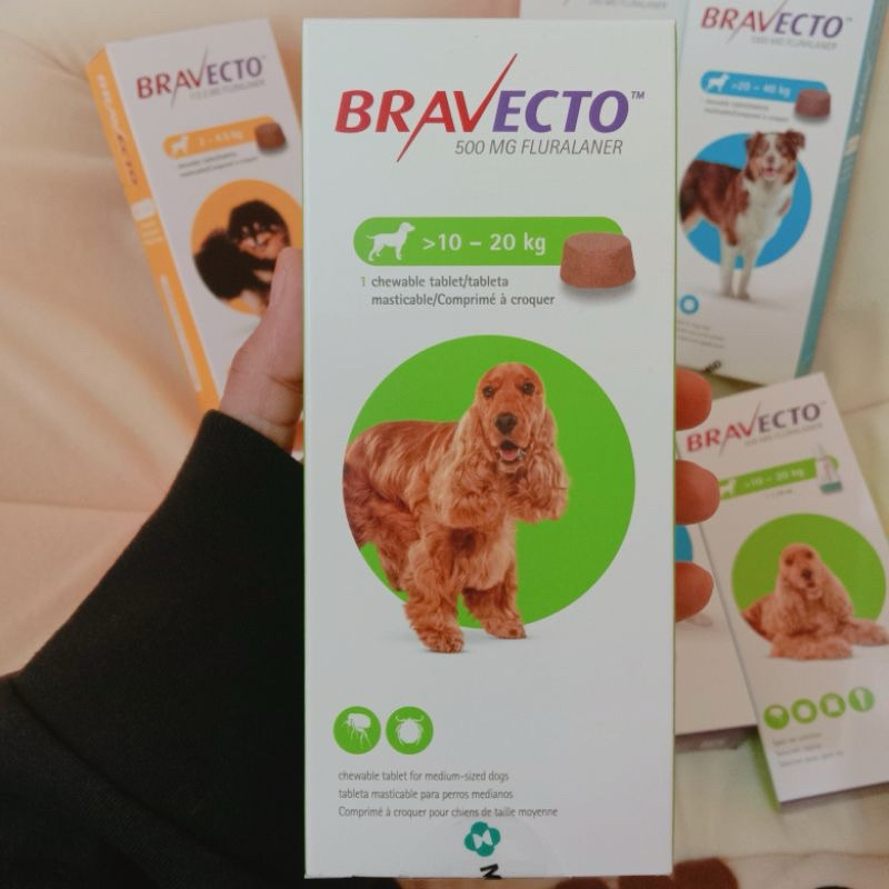 Buy Bravecto Tick & Flea Chewable Tabs For Dogs Weighing 10-20Kg