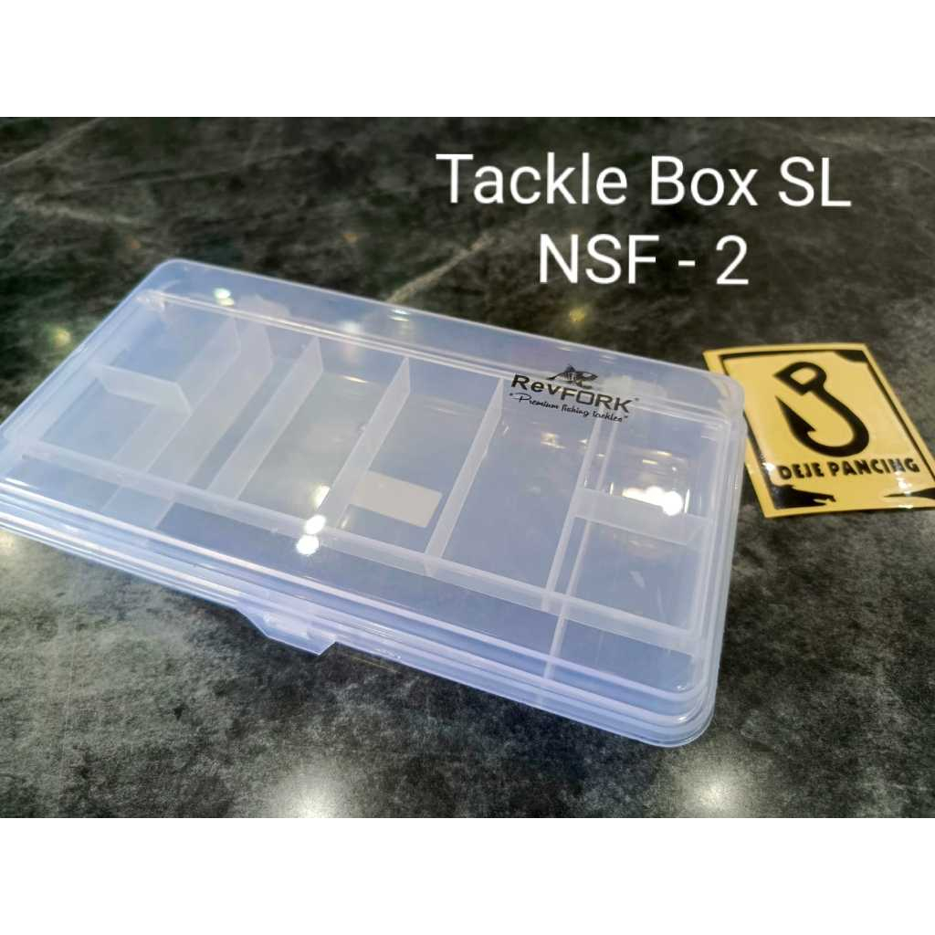 Multipurpose Fishing Box Tackle Box Fishing Rod REVFORK SL-NSF-2