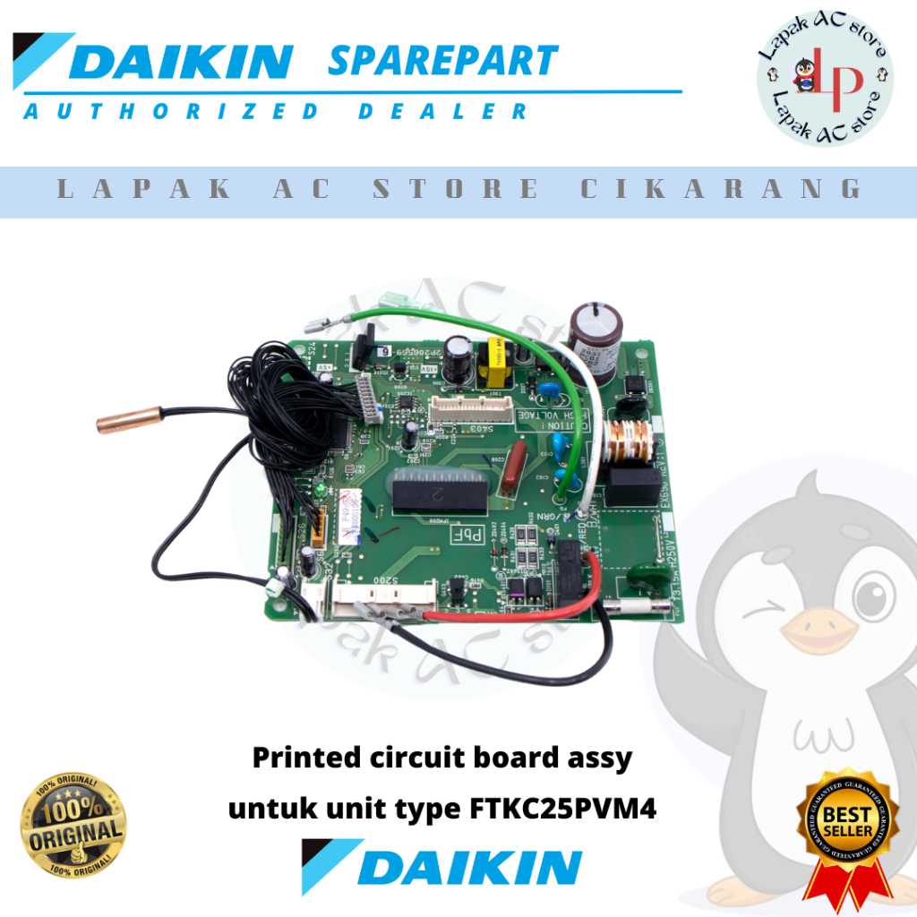 Daikin Thailand 1 PK FTKC25PVM4 Indoor AC PCB / module | Shopee Malaysia