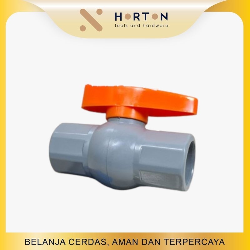 Pvc Ball Valve / PVC Faucet Stop (Plain Socket) | Shopee Malaysia