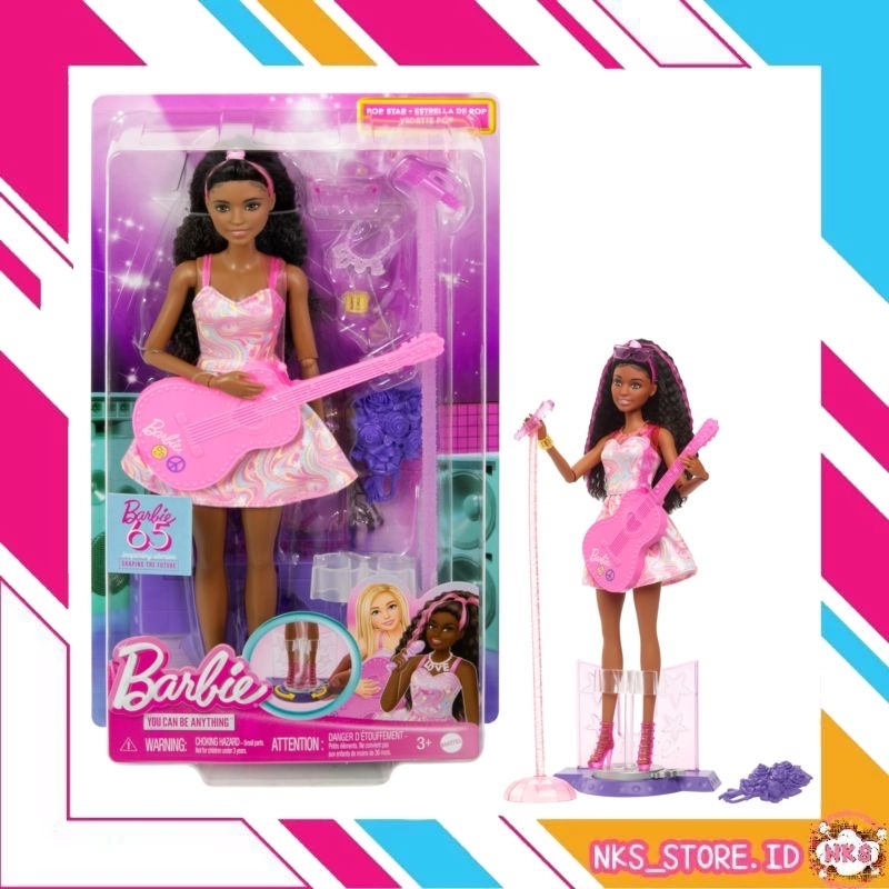 Barbie Careers 65th Anniversary Doll & 10th Accessories Dolls Pop Star ...