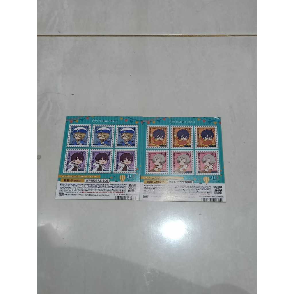 Tsukipro Tsukino World Sticker Growth Koki Ryota Kensuke Mamoru ...