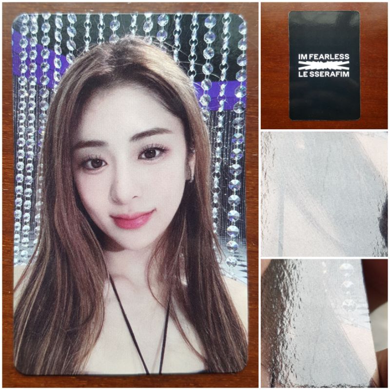 LE SSERAFIM FEARLESS Japan YUNJIN Photocard A B Standard