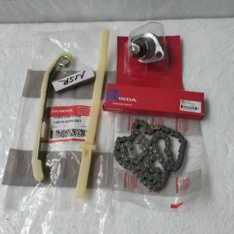 Rubber Tongue TENSIONER+Chain Tengteng+Bulging KETENG HONDA SUPRA X 125
