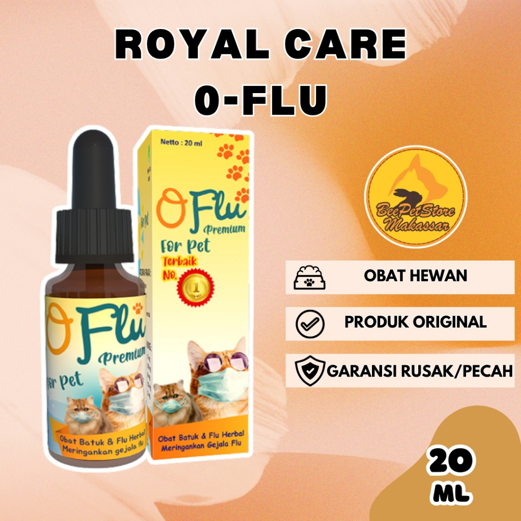 Royal Care O-Flu Cat Dog Flu Medicine 20ml | Shopee Malaysia