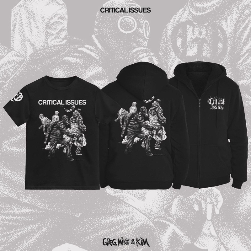 Critical ISSUES X GREG MIKE AND KIM | Original MERCHANDISE | Shopee ...