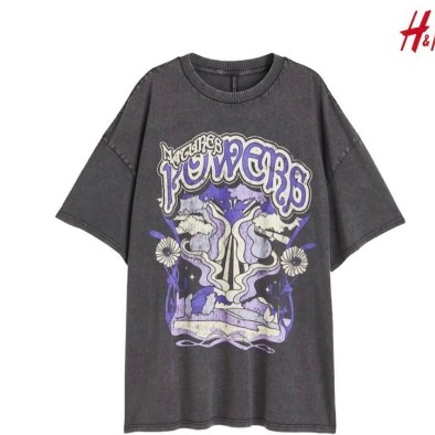 Hnm POWERS T-Shirts | Shopee Malaysia