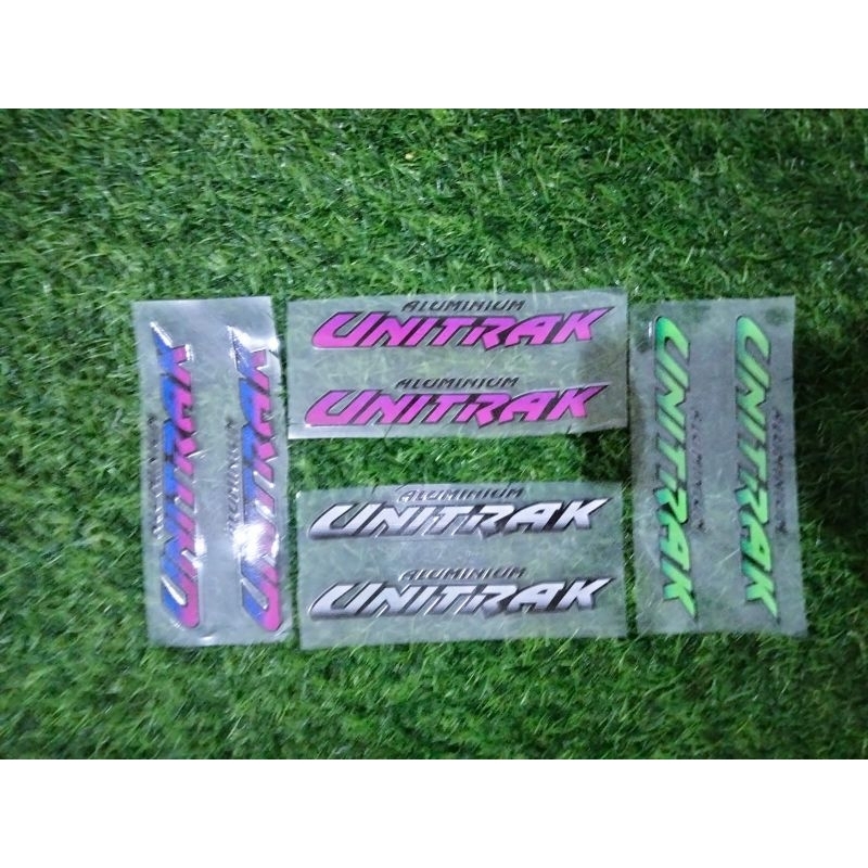 Unitrak swing arm striping sticker and transparent ohlins logo | Shopee ...
