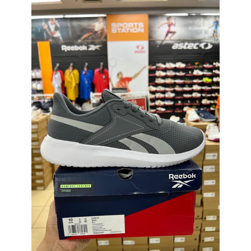 Reebok Fluxlite Training Gray 100033347 Original Men Shoes | Shopee ...
