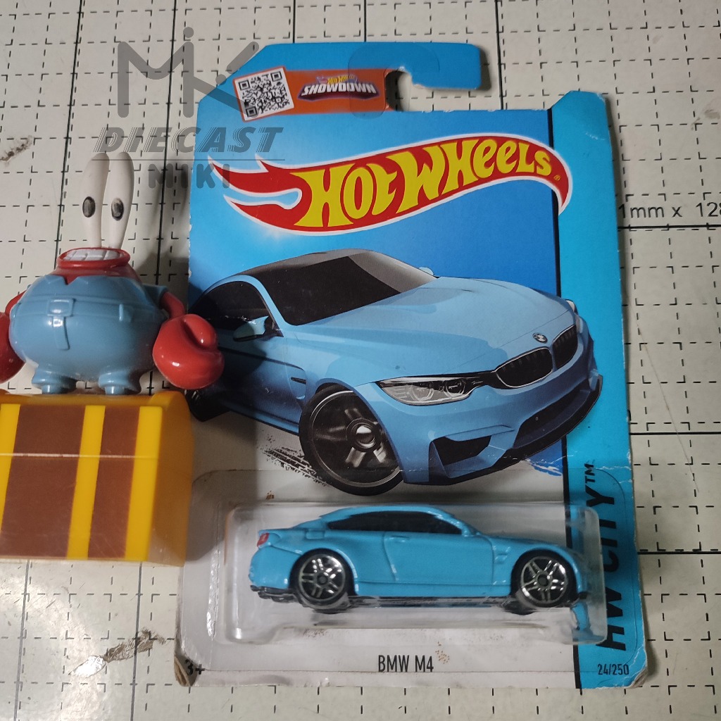 Hot WHEELS BMW M4 Blue (NOT MINT) | Shopee Malaysia
