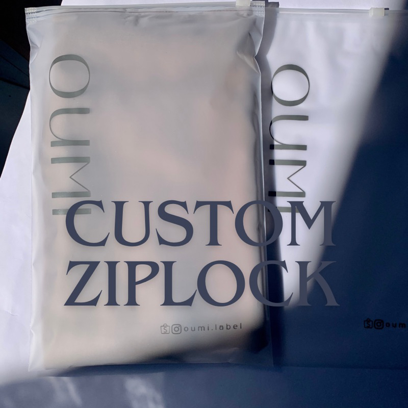 Custom zipper bag custom zipper bag ziplock custom screen printing ...