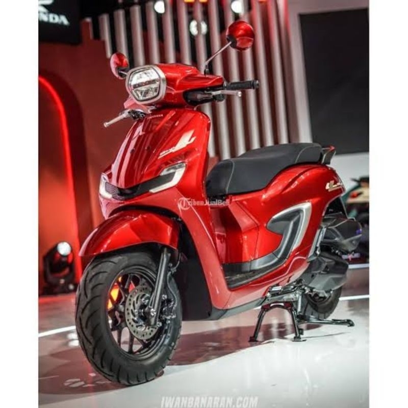 MERAH (Pay On The Spot) Striping Honda Stylo 160 2024 Glossy Red ...