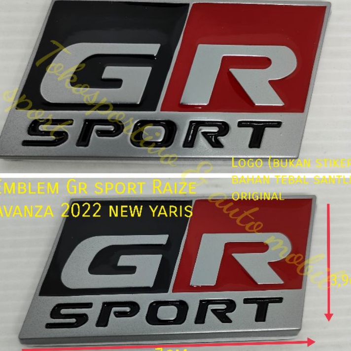 Best Emblem Logo Emblem Letters Writing Toyota GR SPORT original GR ...