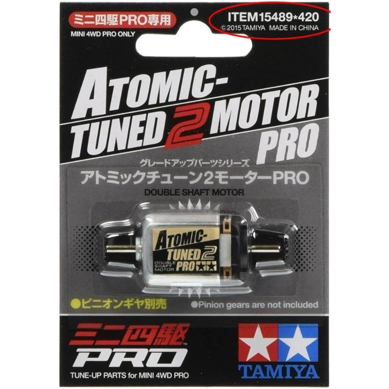 Tamiya 15489 Dynamo atomic tuned 2 motor pro original dual shaft ...