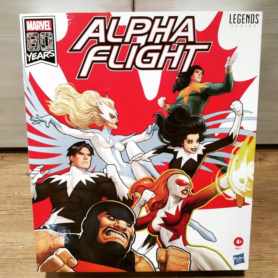 Hasbro MARVEL LEGENDS ALPHA FLIGHT BOXSET PUCK AURORA NORTHSTAR SHAMAN ...