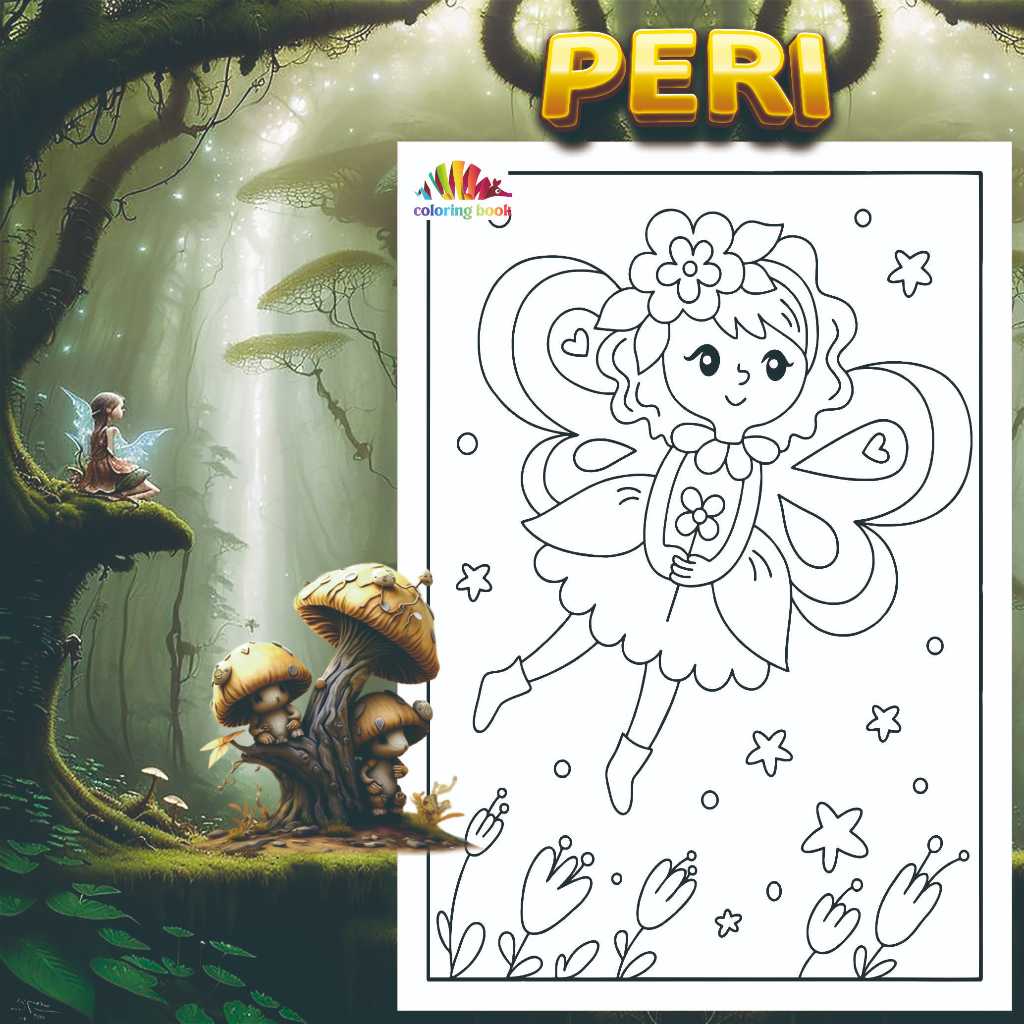 Coloring PAPER / COLORING / DRAWING PAPER / FAIRY A / COLORING PAPER ...