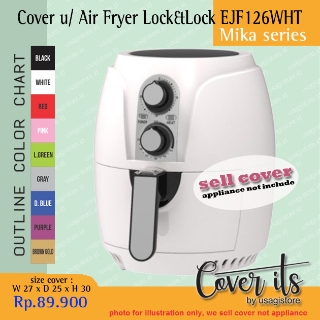 COVER FOR AIR FRYER LOCKNLOCK EJF126WHT | Shopee Malaysia