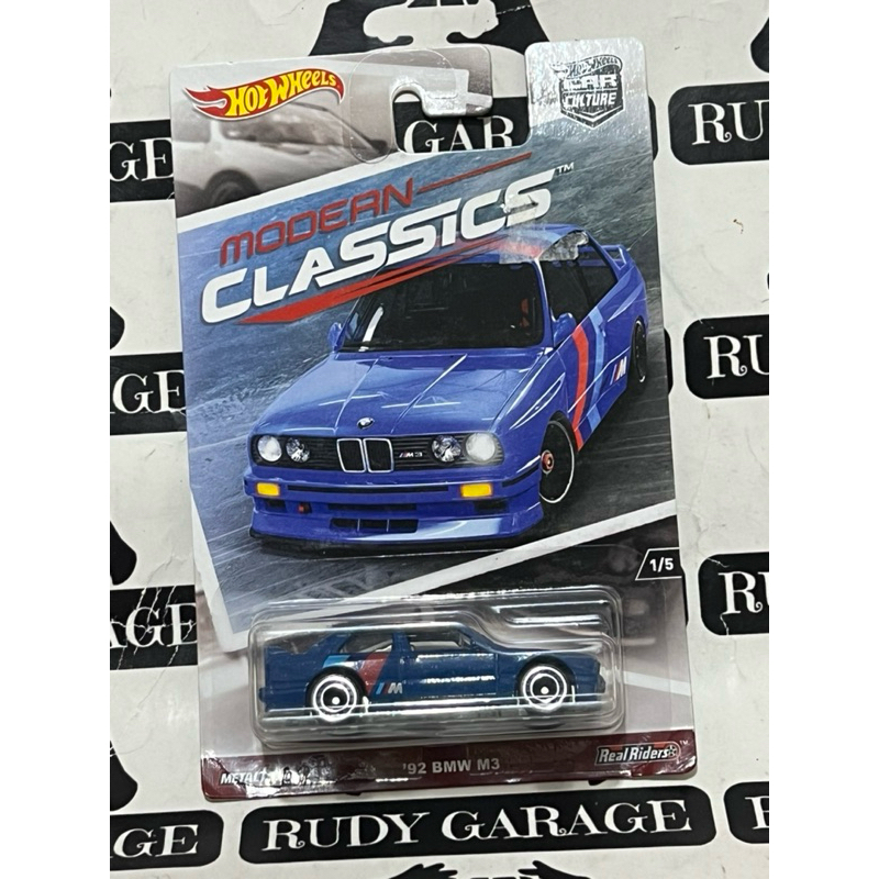 Hot Wheels Modern Classic Car Culture 92 BMW M3 Blue | Shopee Malaysia