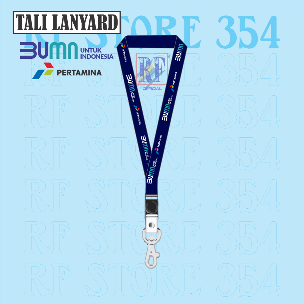 Pertamina bumn LANYARD Strap | Dg LANYARD PERTAMINA BUMN High Quality ...