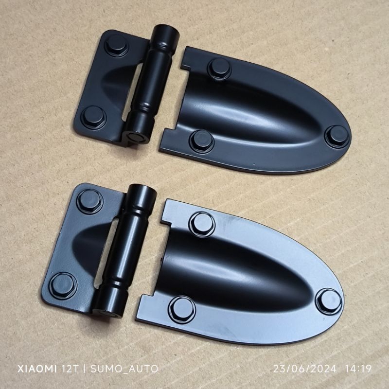 SUZUKI MESIN Hood hinge sticker variations Jimny JB74 2018-2024 dummy ...