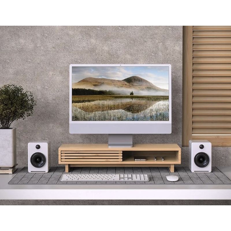 Sliding Door Monitor Table | Stand Monitor Rack | Shopee Malaysia