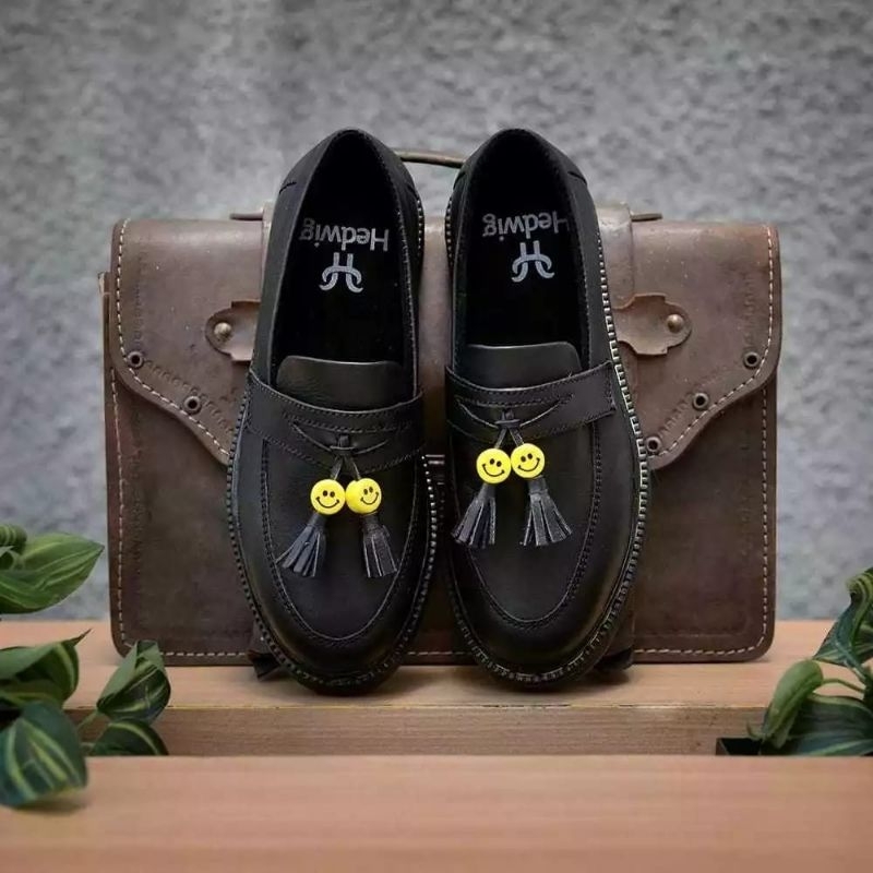 Docmart Men's Shoes Smile Pu Leather Formal Casual Modern Trendy Men's ...