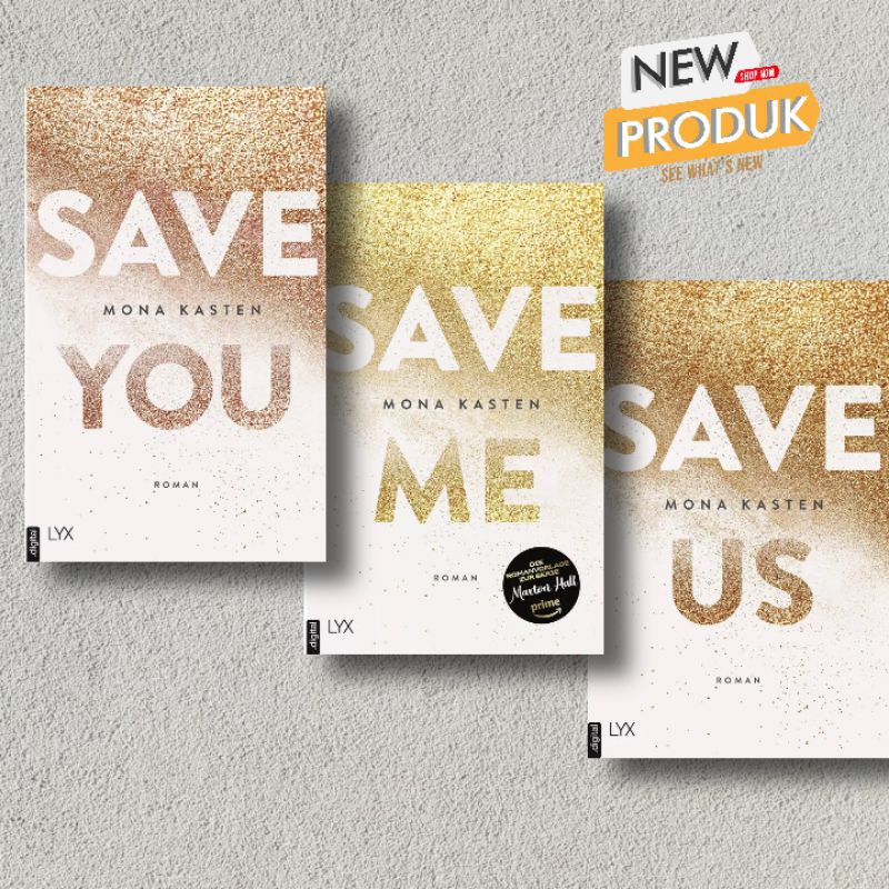Maxton Hall Reihe (3Book series) Save Me Save You Save Us by Mona Kasten (English) Shopee