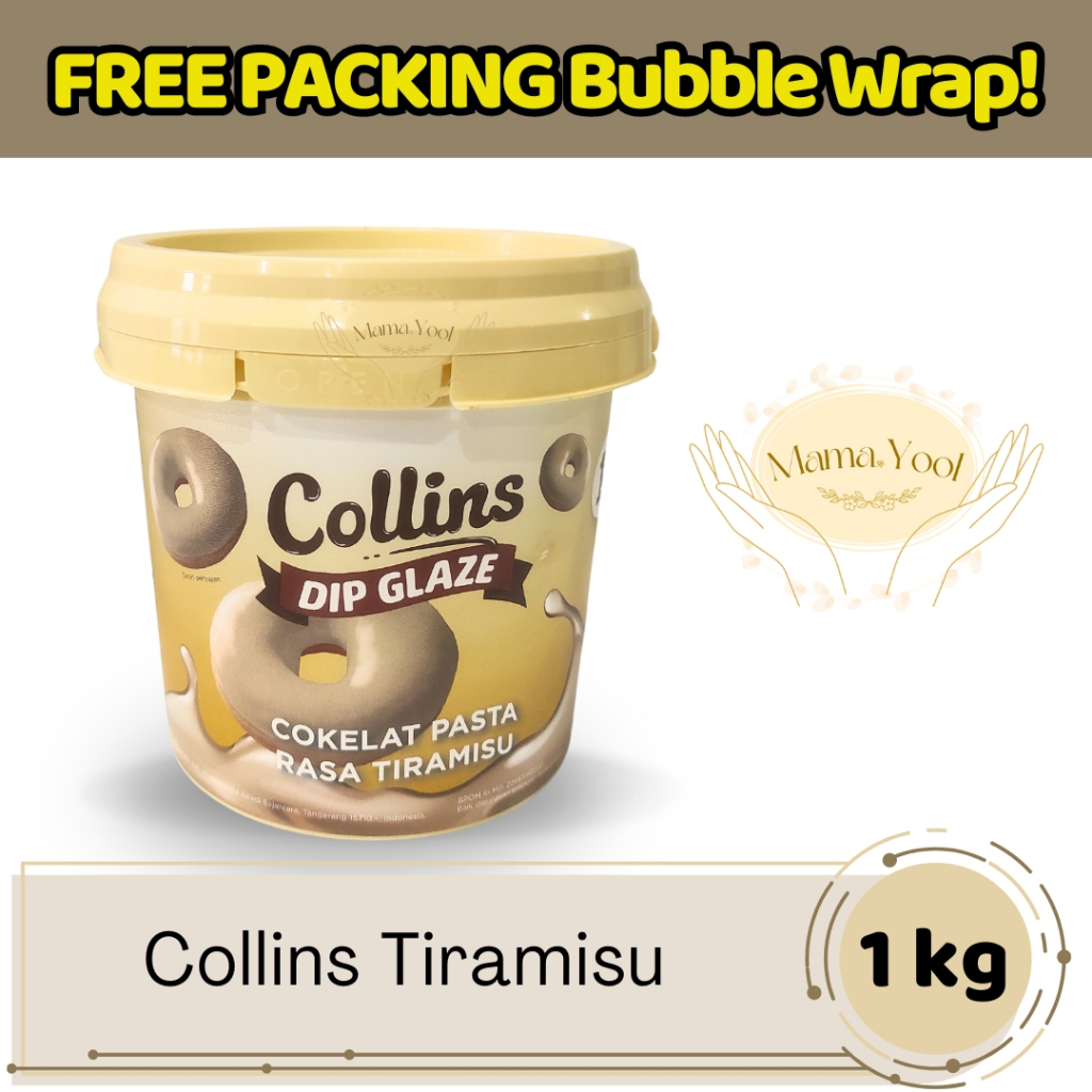 MAMA.YOOL - Collins Tiramisu Dip Glaze 1 kg FREE PACKING Collins ...