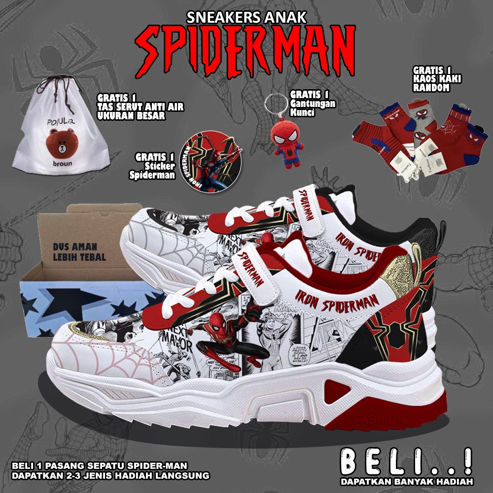 don spiderman shoes