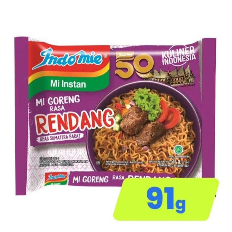 [1DUS] Indomie RENDANG Contents 40PCS | Shopee Malaysia