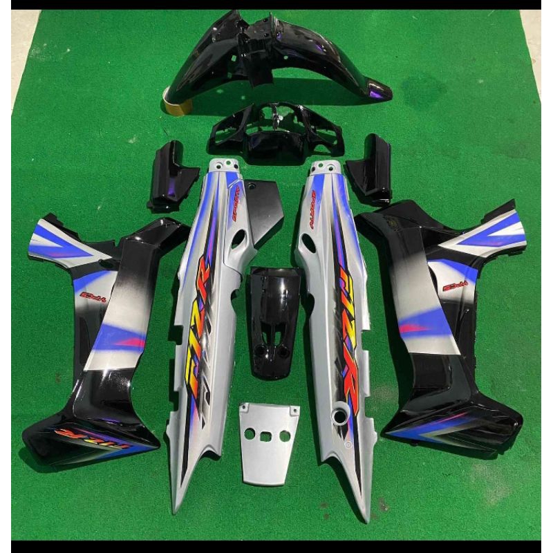 Body Cover Set Fiz r Fiz r Fiz r black silver Body Cover Set Yamaha Fiz ...