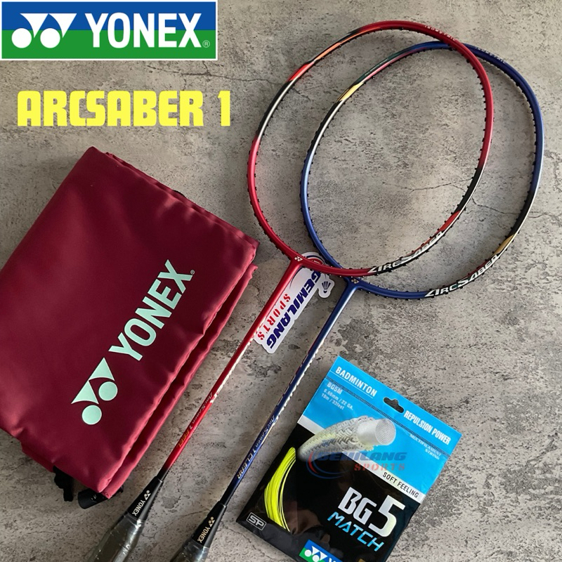 New Yonex Arcsaber Badminton Racket 1 / 01 Feel Clear | Shopee Malaysia
