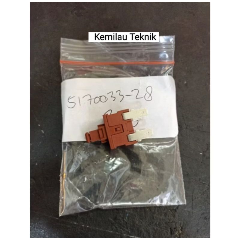 TOMBOL Switch On Off Mesim Vacuum Vaccum Cleaner Black Decker BDWD10 ...