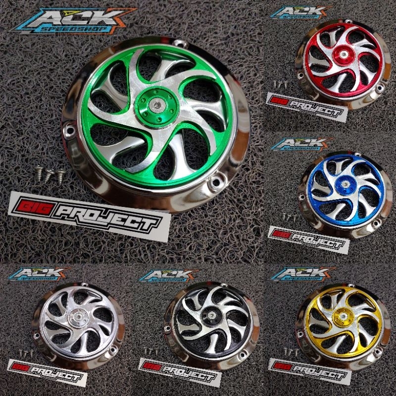 MESIN Spinner SPINER FAN ENGINE COVER BEAT SCOOPY VARIO MIO VESPA FIZ R ...