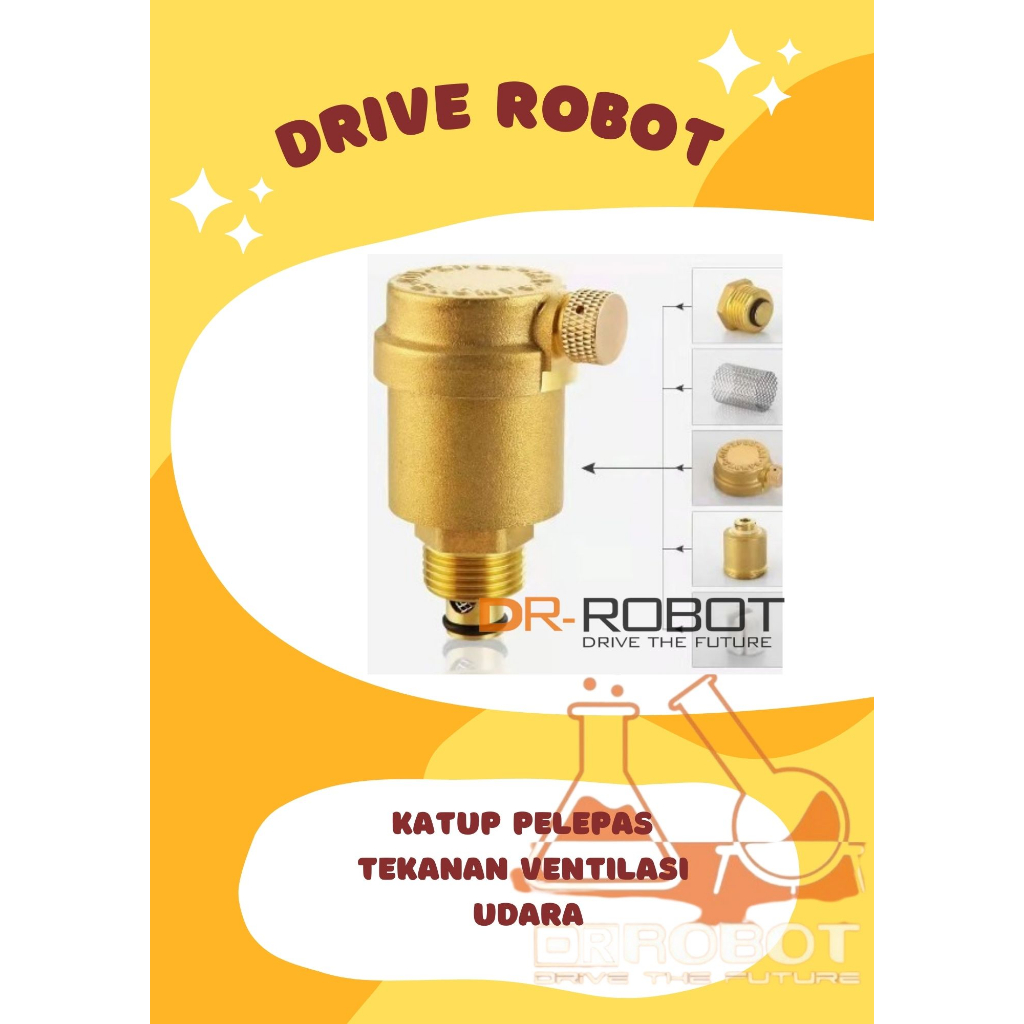 Brass Automatic Air Vent Valve Pressure Relief 1/2,3/4,1,2 Shopee