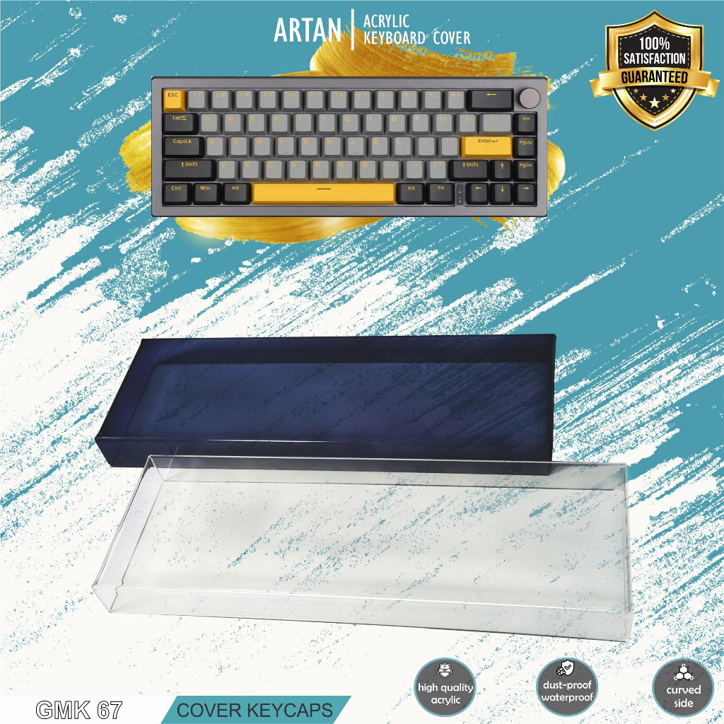 Gmk67 Acrylic Mechanical Keyboard Cover antiDust Cover Shopee Malaysia