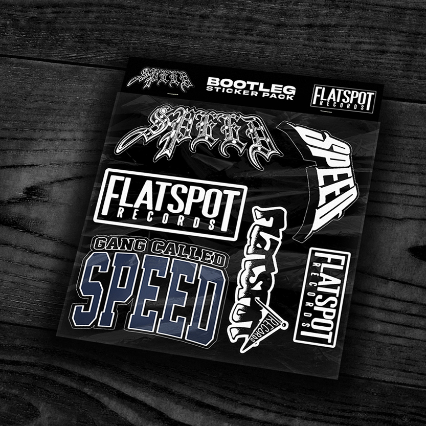 STICKER PACK Band: SPEED GANG CALLED SPEED x FLATSPOT Records (BOOTLEG ...