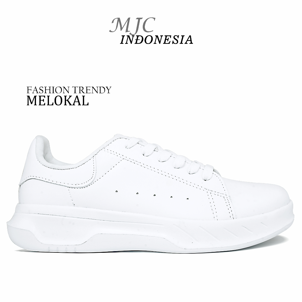 Mjc Indonesia Shoes Sneakers Fashion Original Henley Full White