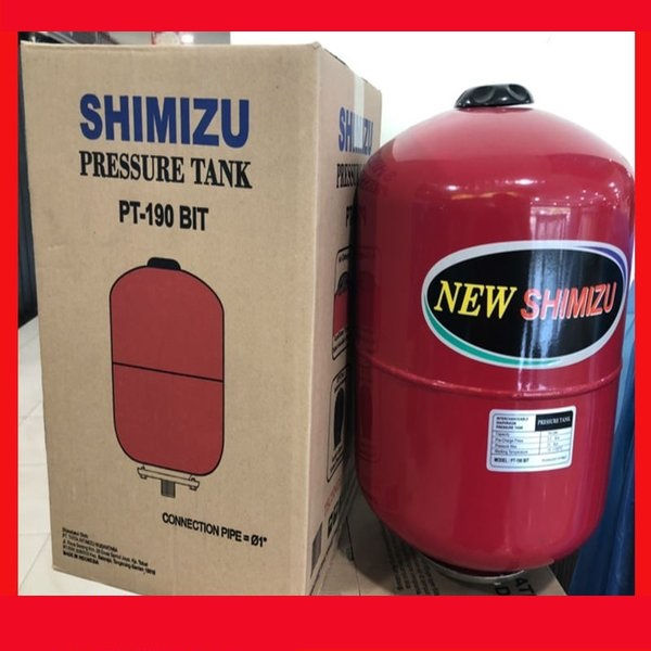 Shimizu Water Pump Tube/Water Pump TANK/PRESSURE TANK PT 190 BIT