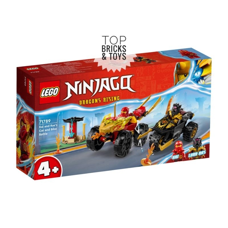 Lego Ninjago, Kai and Ras's Car and Bike Battle (71789) | Shopee Malaysia